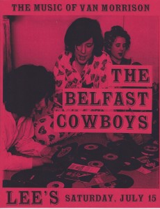 Flyer Belfast Cowboys PJ party